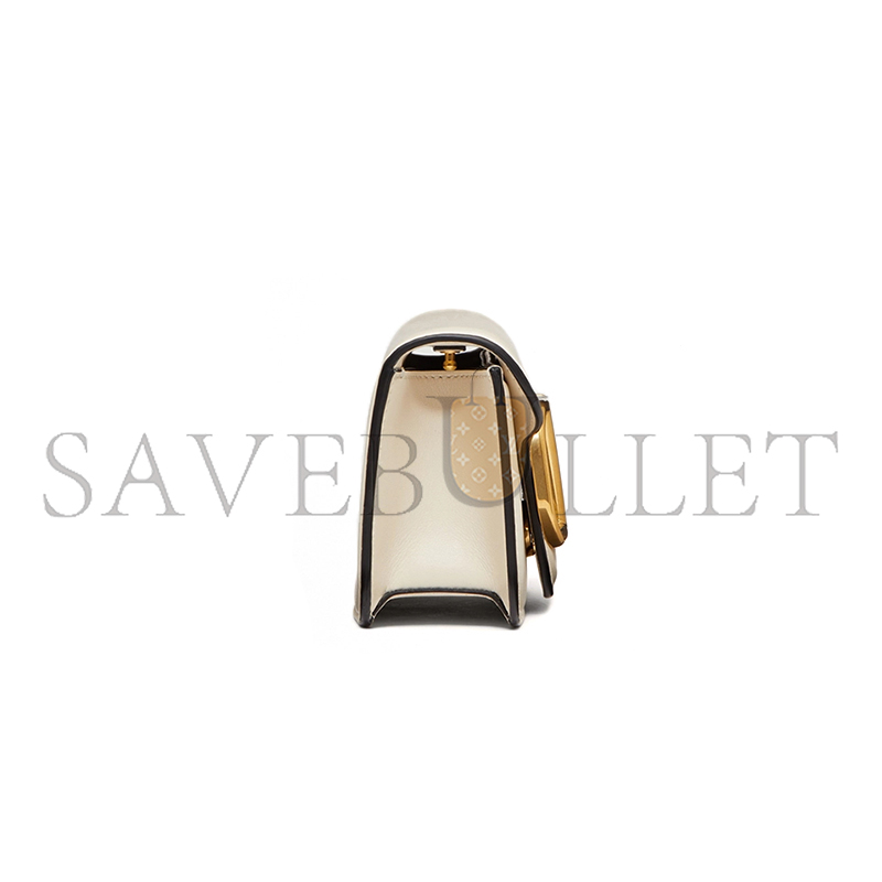 VALENTINO GARAVANI LOCÒ SMALL LEATHER SHOULDER BAG WB0K53ZXLI16 (19*10.5*5cm)